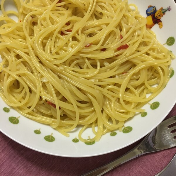 きくらげと菜の花で春の本格ペペロンチーノ