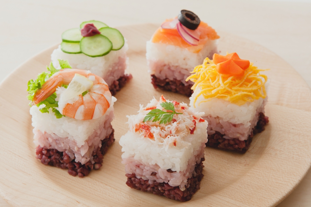 おうちにあるもので作れるモザイク寿司