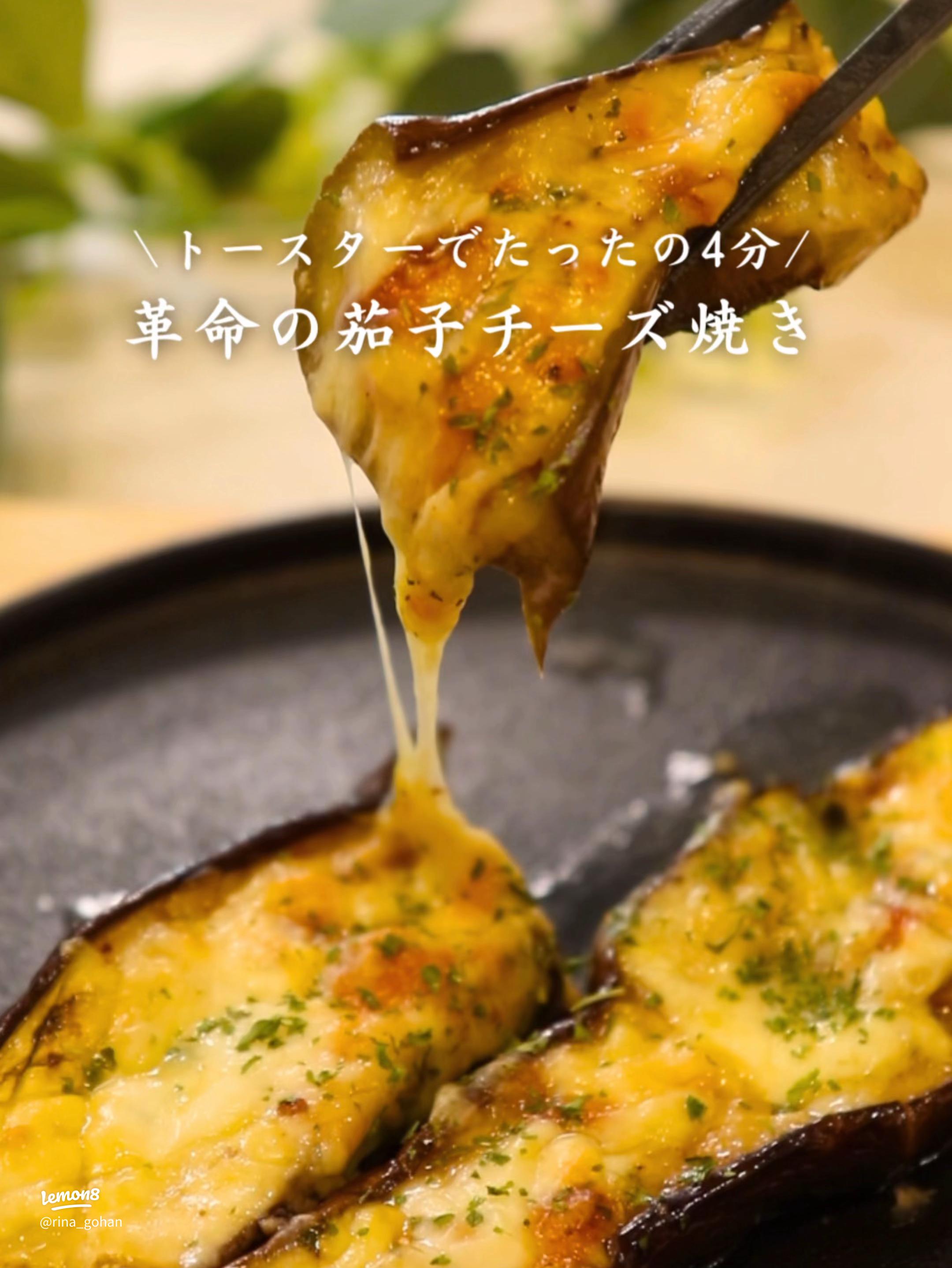 トースターで簡単 ナスの揚げ浸し風