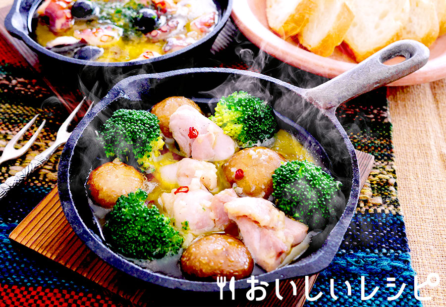 基本からアレンジまで！思わずつくりたくなる「アヒージョ 鶏胸肉」のレシピ集クックパッド