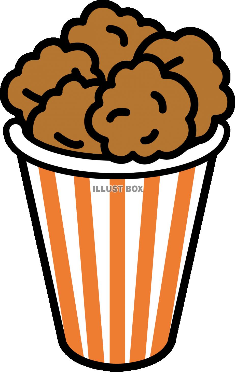 無料イラスト素材「鶏のからあげ」ダウンロードかわいい無料イラスト 印刷素材.net