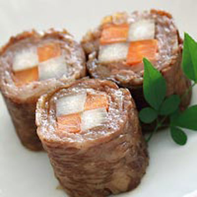 ごぼうの牛肉巻き