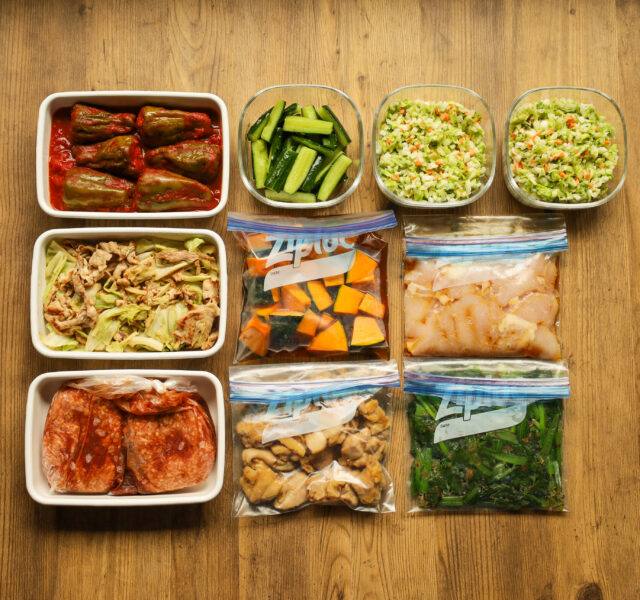 週末に作り置き 1週間分の