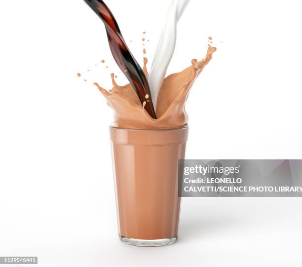 コーヒー牛乳のイラスト235397361- イメージマート