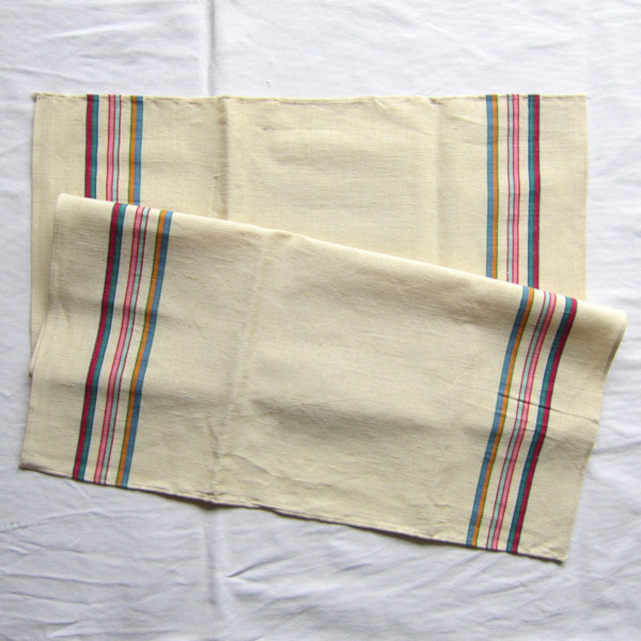 アンティークリネンキッチンクロス フランス レッドチェックAntiques Truffle 京都 鹿ケ谷