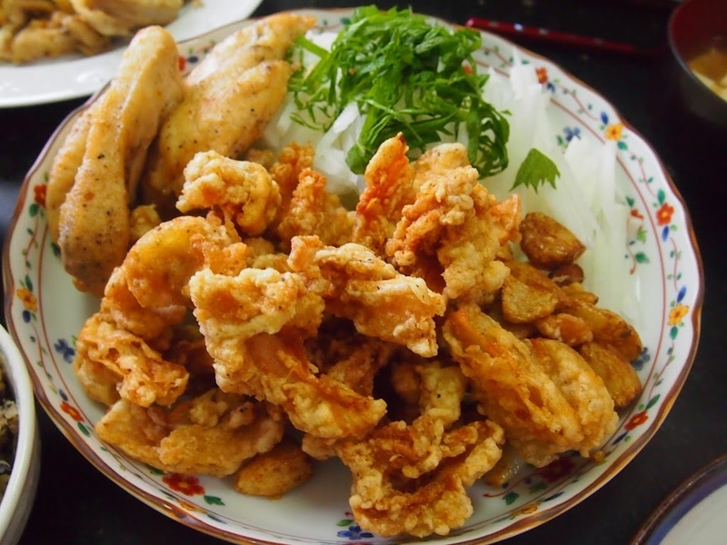 鶏もも肉の塩から揚げ