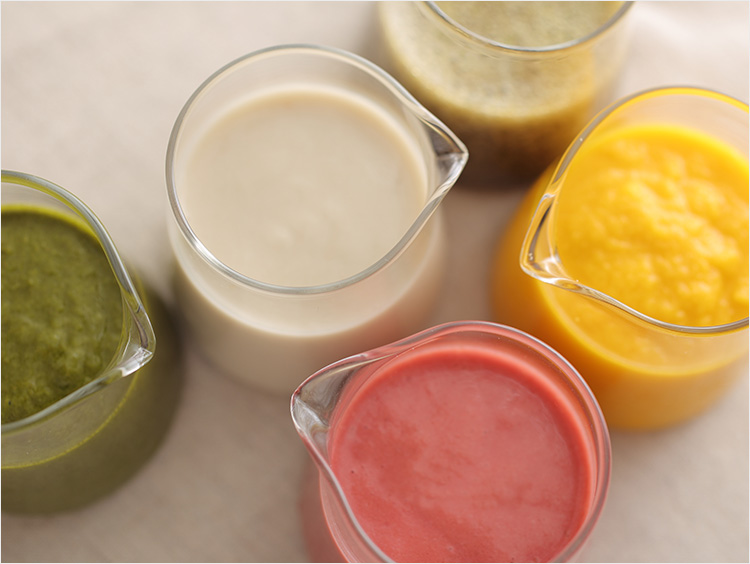 プロ直伝 生野菜を使った、野菜ドレッシングのレシピ5品。どんな料理にもおすすめ！三越伊勢丹の食メディアFOODIE フーディー