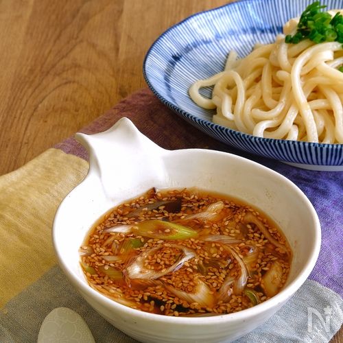 ごま油と明太子の冷たいうどん
