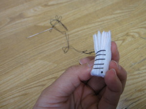 型紙あり フェルトを使ったショートケーキの作り方