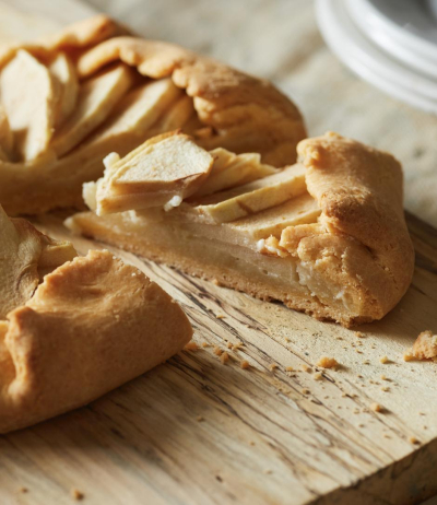 りんごの型無しタルト ホットケーキミックスで簡単