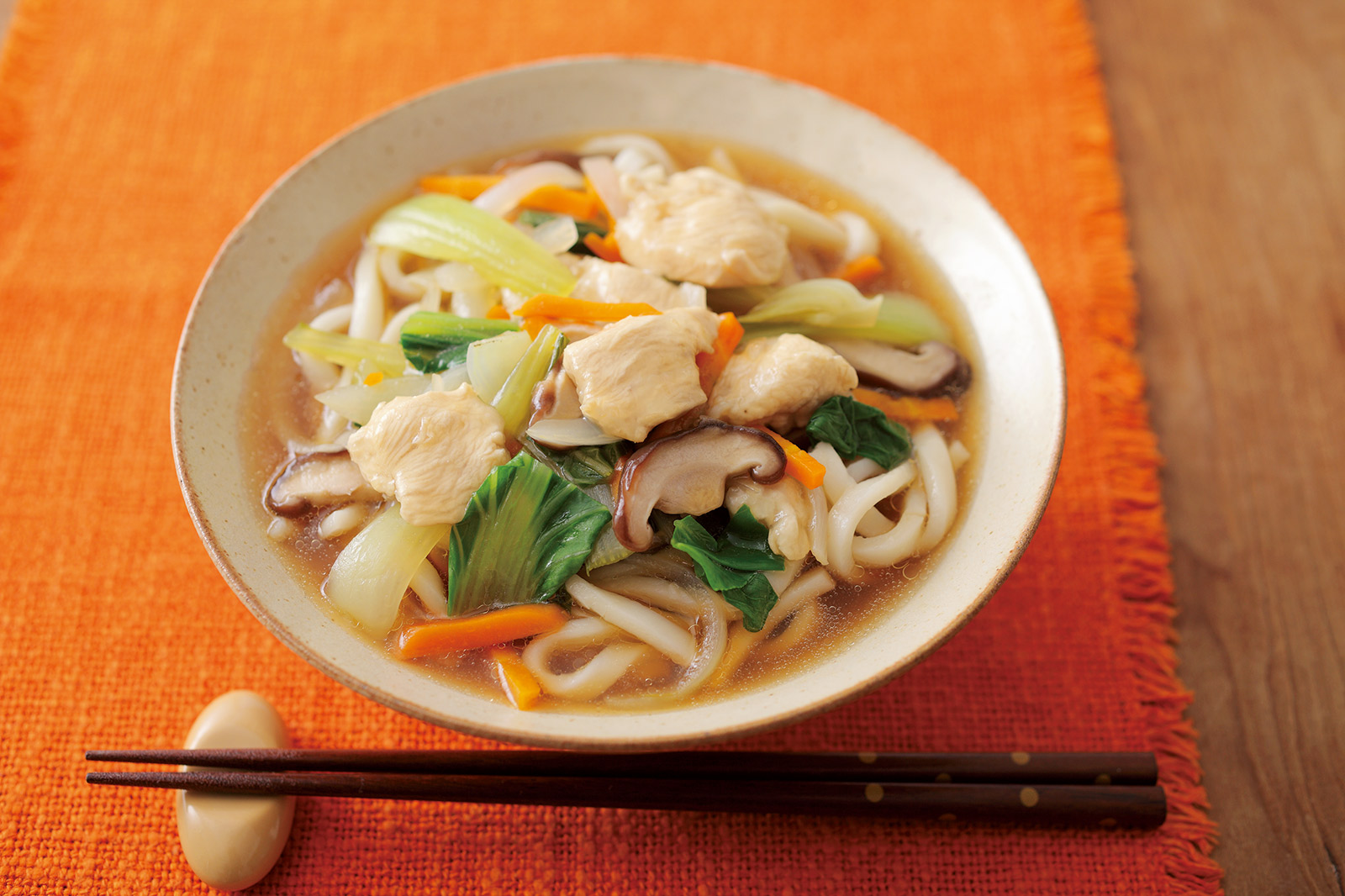 鶏ささみ天うどん