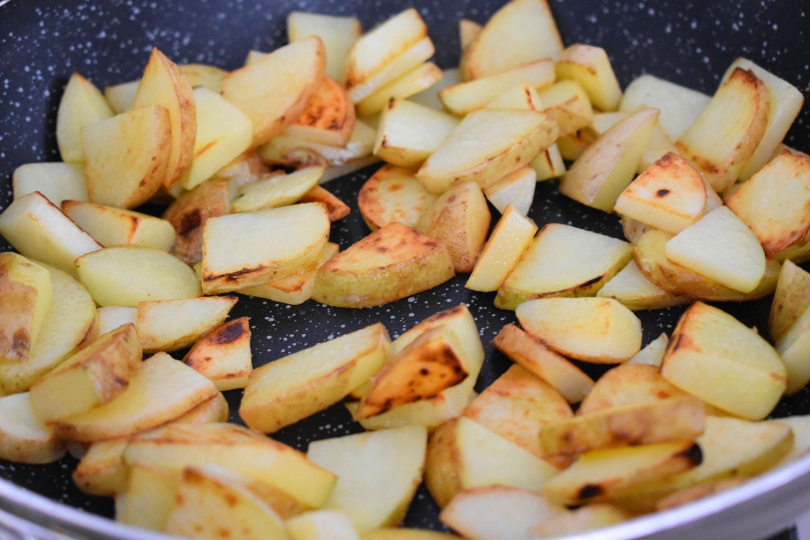 ワンパンde鮭とポテトの味噌チーズグラタン簡単時短