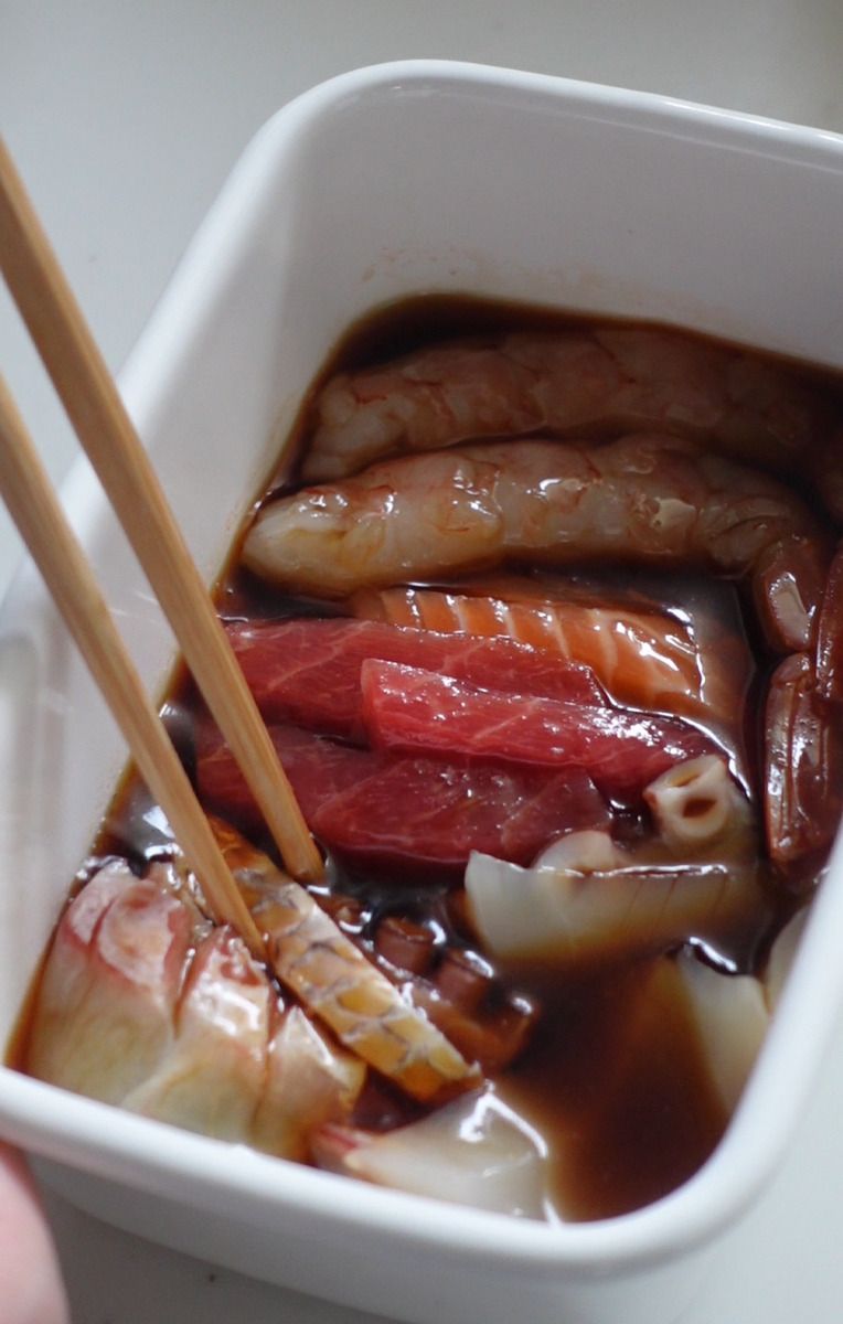 タレの黄金比１：２：３！ お好み漬け丼♪ レシピ・作り方 by 秋森 - 楽天レシピ