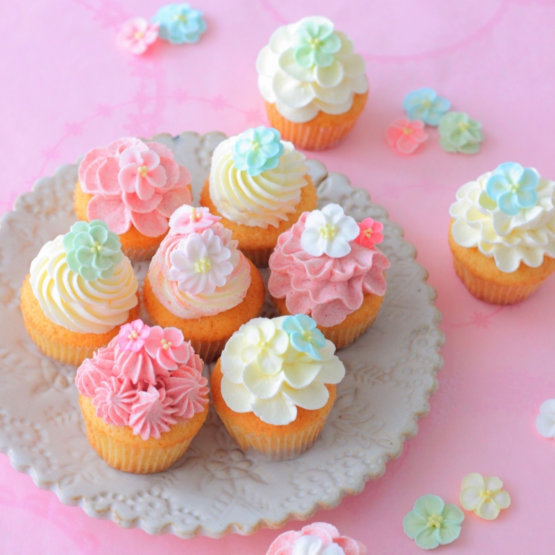 推しカップケーキ作り方TikTok