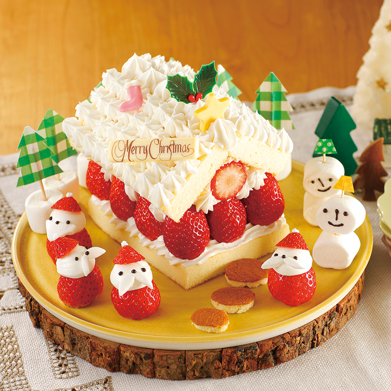 自分でできるクリスマスケーキのデコレーション。お手本にしたい簡単手作りレシピfolk