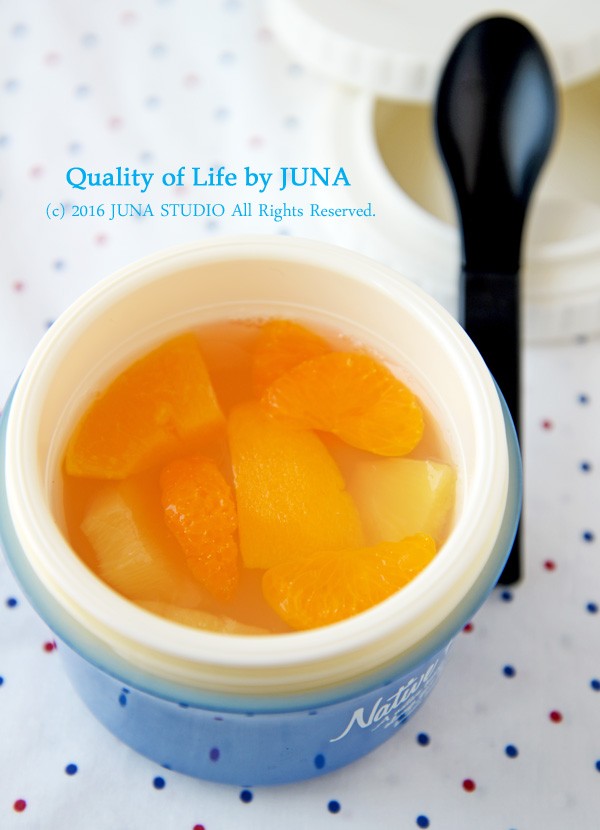 お弁当にもぴったり溶けないフルーツゼリー♪ フルーツ デザート レシピ ゼリー お菓子