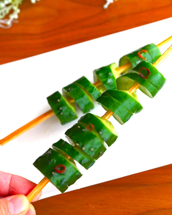 お祭り風きゅうりの簡単レシピ