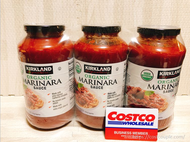 コストコのマリナラソースでパスタ
