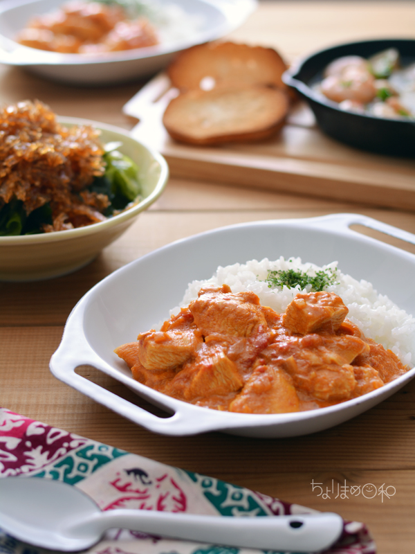 炊飯器でほろほろ♪ 鶏むね肉のバターチキンカレ