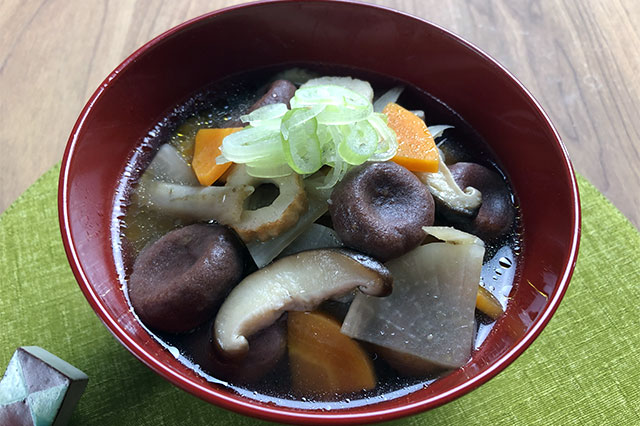 たかきび団子汁 岡山県うちの郷土料理:農林水産省