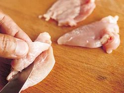 むね肉de焼肉チキン作り置き 下味冷凍 お弁当 ポリ袋