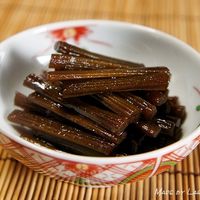 きゃらぶき 伽羅蕗 の作り方