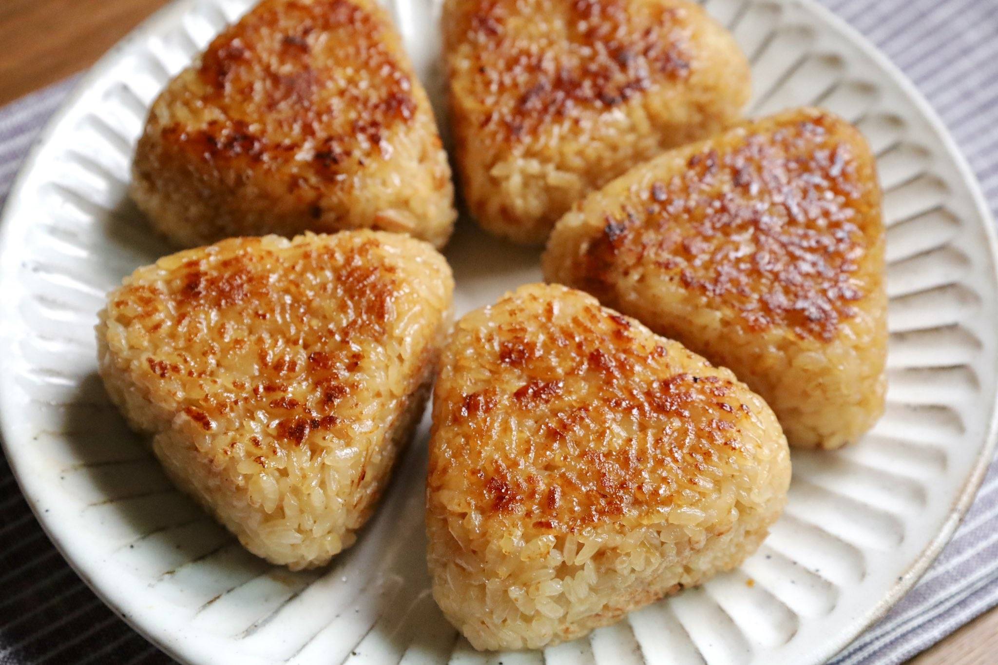 フライパンで簡単に♪焼きおにぎり