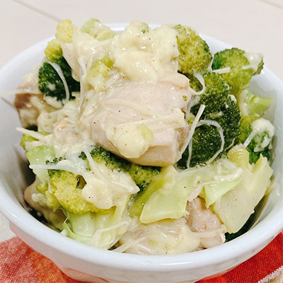 簡単なのにデリ風♪ブロッコリーとツナのクリームチーズ和え