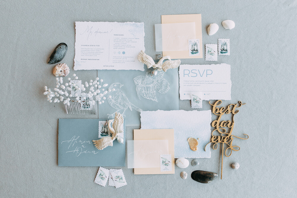 招待状 手作りキットショップカード インビテーションカード 個性的 シンプル おしゃれ オリジナル おしゃれ ブライダル ウエディング08date **ブライダルの小さなアトリエ**