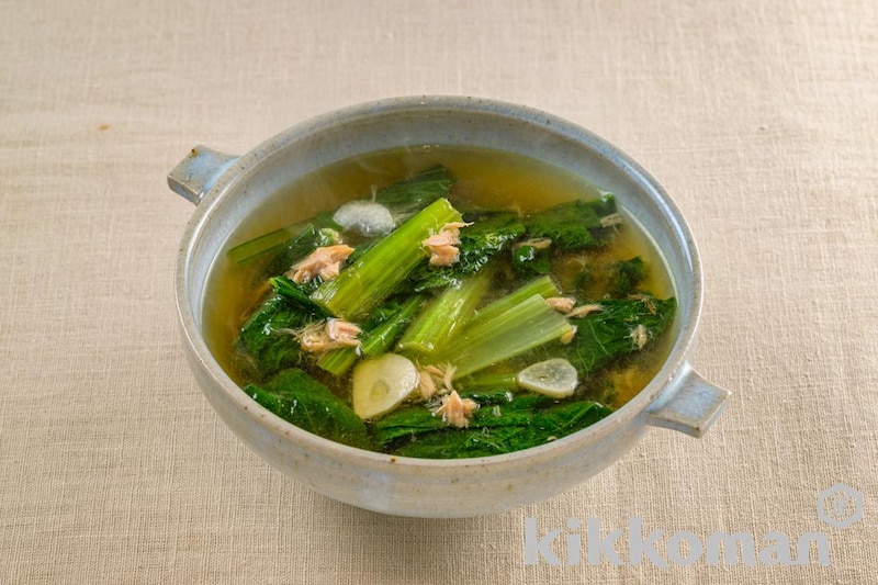 カルシウムたっぷり生で食べる小松菜