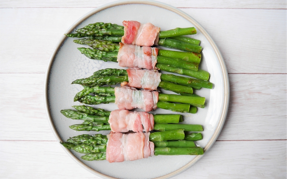 アスパラガスと人参の肉巻きフライ – ひよこ食堂