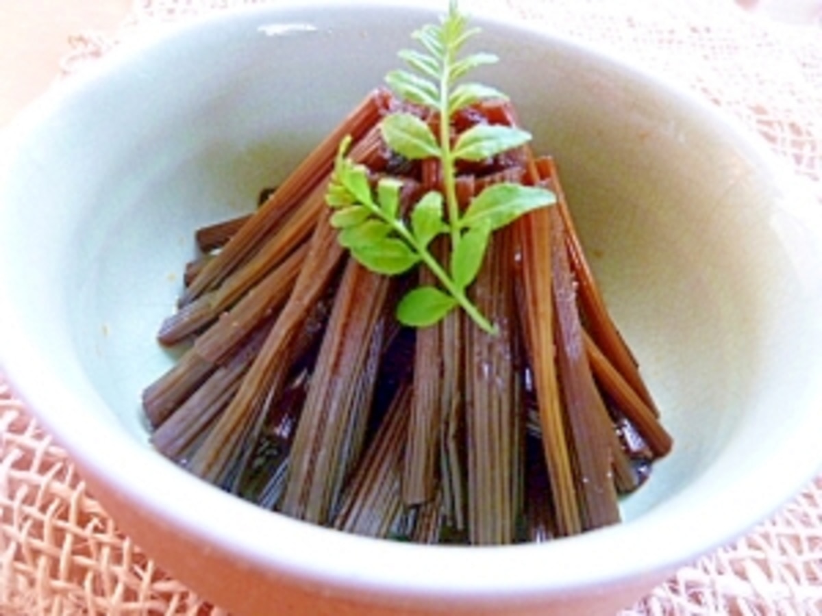 きゃらぶきの作り方・レシピ 山蕗 山ふきCoris cooking