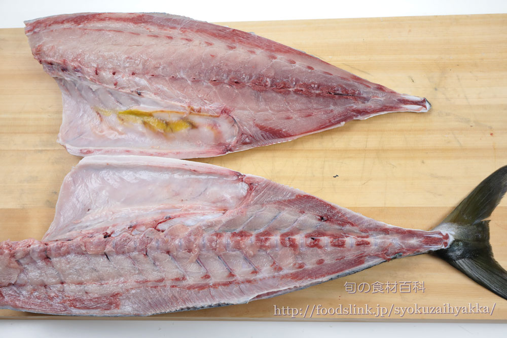 ブリ ハマチのさばき方 三枚におろしさく取りする：旬の魚介百科