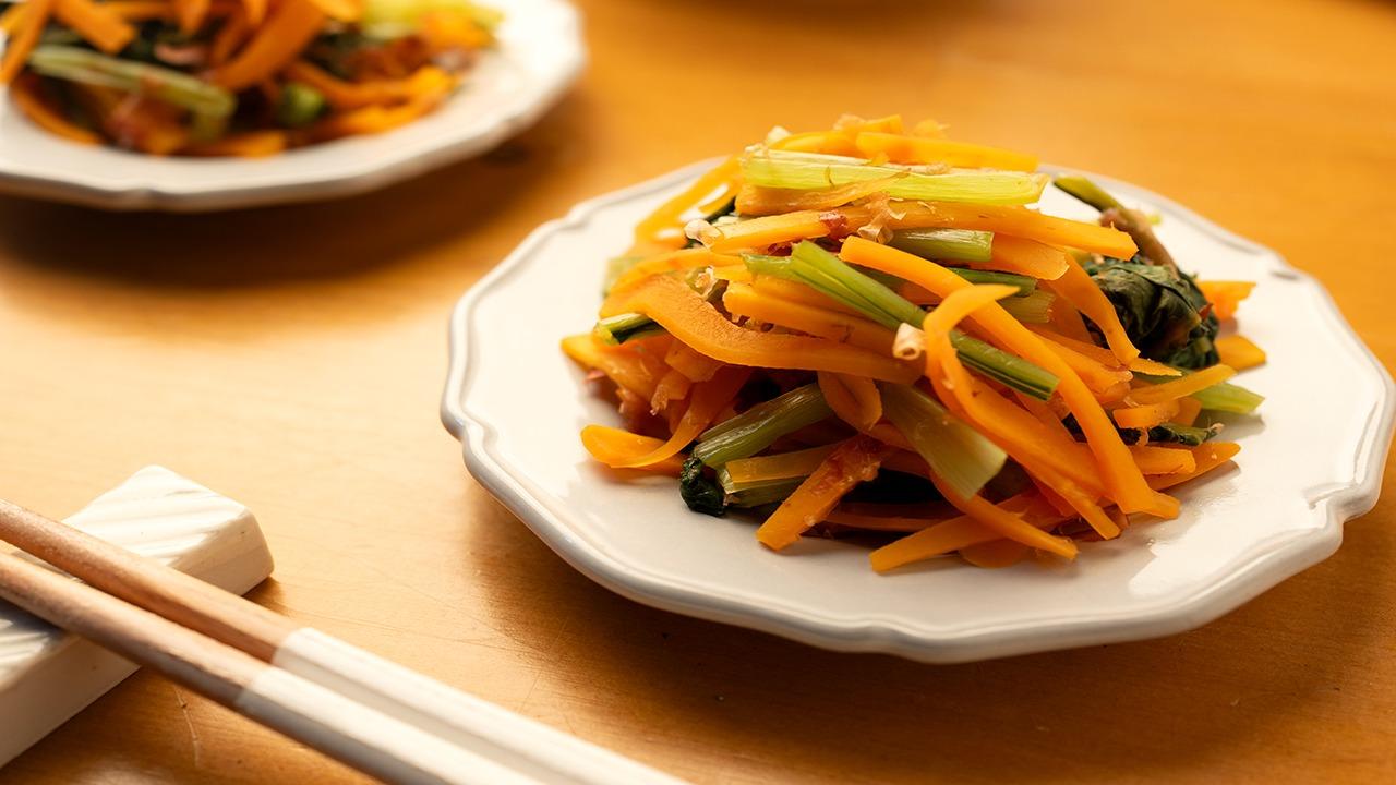 基本からアレンジまで！思わずつくりたくなる「小松菜 にんじん おひたし めんつゆ」のレシピ集クックパッド