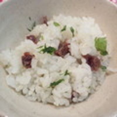 「なないろ日和!」アンチョビとバルサミコ酢 佃煮風ごはんのお供