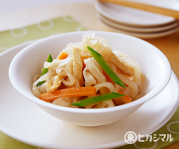 切り干し大根の煮物のレシピ・作り方和食がいっぱい。ヒガシマルレシピ ヒガシマル醤油