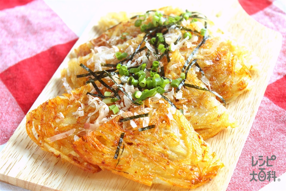 余った焼きそば麺で簡単！じゃがいもチーズガレット - 娘に伝えたいレシピ