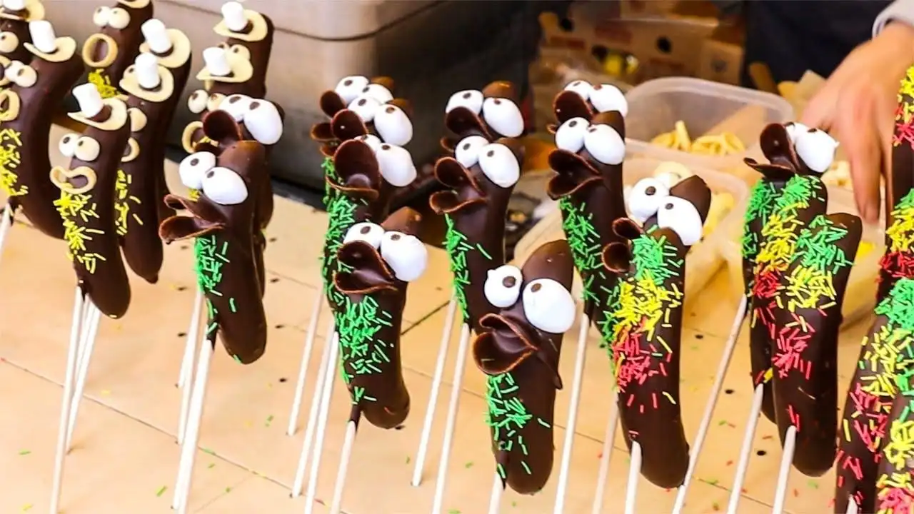 可愛い一口サイズの手作りミニチョコバナナでおうち夏祭り♪ 映えレシピ行事食百花