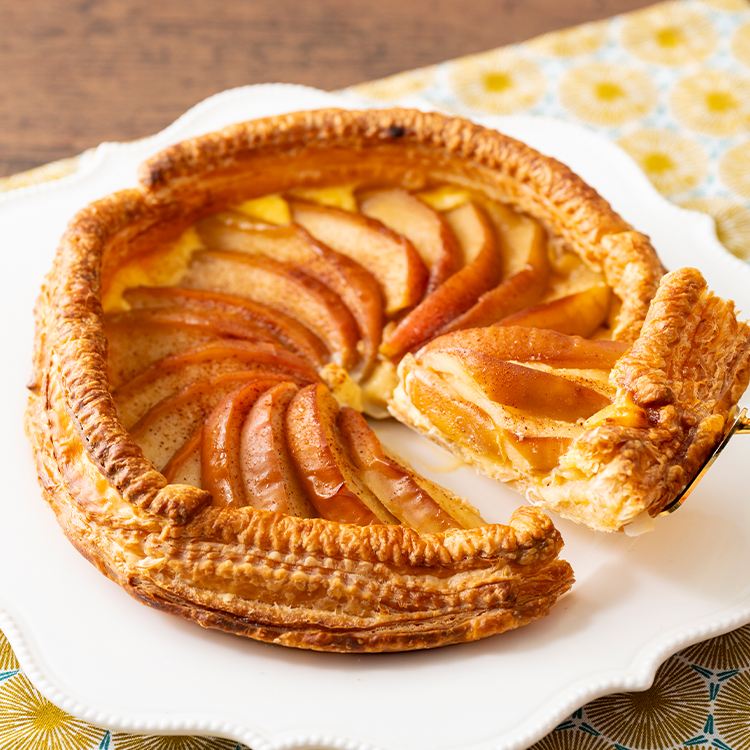 カスタードアップルパイ♪ふぁぼりて