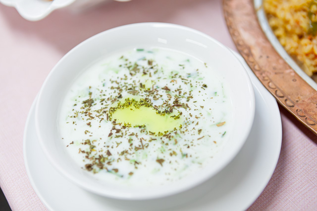 ヨーグルトのスープクラシル