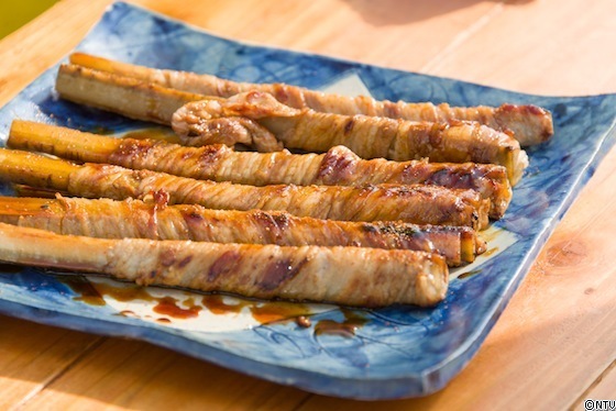 簡単リメイク！きんぴらごぼうの牛肉巻き