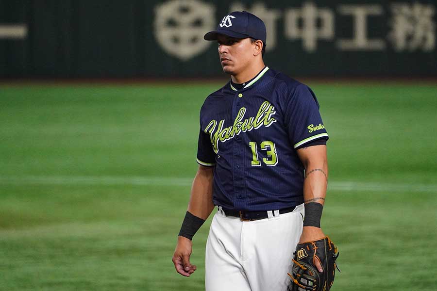 ミントモールMINT BASE店TCシングル通販2024 TOPPS Stadium Club NPBプロ野球PP-24 J. オスナ ヤクルトPOWER PACKED インサートカード