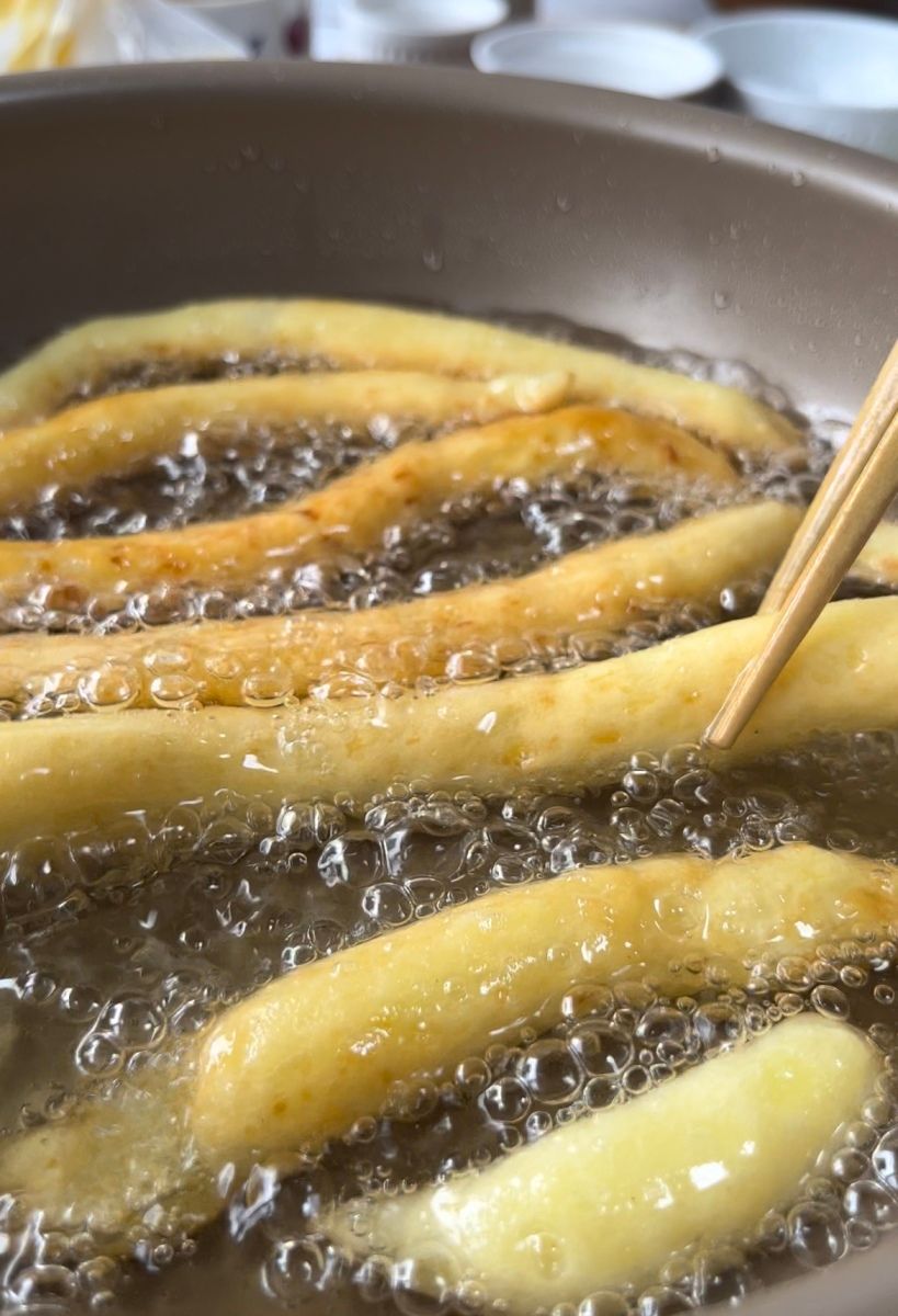 フライドポテトの作り方☆薄力粉でサクサクもっちり！まん丸フライドポテト♪一度食べたら止まらない！手軽な材料で簡単おやつレシピ☆-How to makeFrench Fries- 料理研究家ゆかり