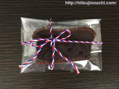 バレンタイン 基本のガトーショコラ ホール ラッピングラッピング富澤商店