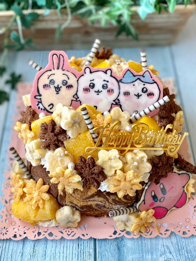 30分で完成！ちいかわ立体ケーキの作り方