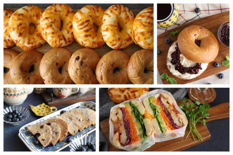 1個100円以下でもちもちずっしり! 業務スーパー 冷凍「ベーグル」プレーンとブルーベリー。アレンジも楽しんじゃおう♪ - トクバイニュース