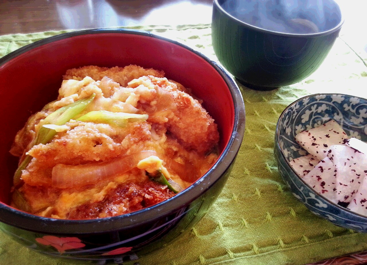 カキフライ卵とじ丼 - 還暦無職おやじの一般的な日常