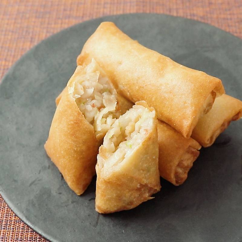 エビとはんぺんの簡単で美味しい春巻き毎日笑顔で過ごしたい