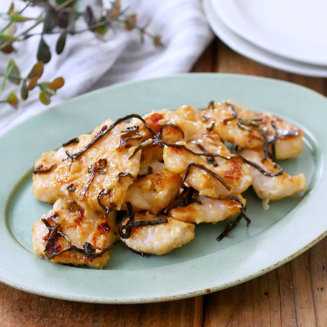 鶏ささ身のマヨネーズ炒め