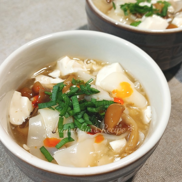 海藻のヘルシーなめこスープRecipe － 食卓レシピ提案 －佐竹食品株式会社